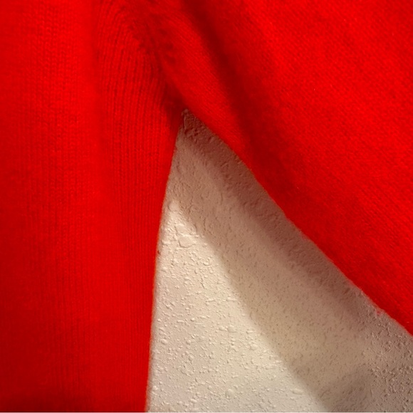 Cynthia Rowley Cashmere Sweater Paprika Medium - Picture 9 of 10